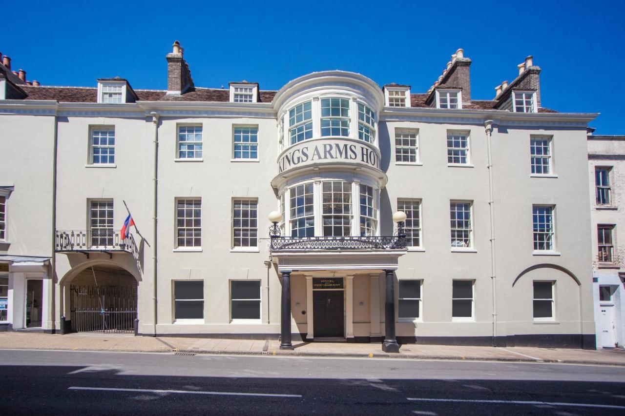 The King'S Arms Otel Dorchester Dış mekan fotoğraf